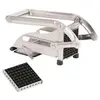 Image de Coupe-frites ménager inox sur ventouse - 2 couteaux