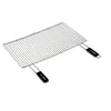 Image de Grille de cuisson barbecue - 57 x 30 cm - Finition chromée