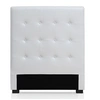 Image de Tête de Lit Capitonnée "Amor" 90cm Blanc