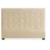 Image de Tête de lit capitonnée Velours Beige 160 Luxa