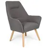 Image de Fauteuil scandinave gris Tix