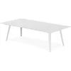 Image de Table Basse Rectangulaire "Bimix" 120cm Blanc