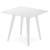 Image de Table d'Appoint Carrée "Bimix" 40cm Blanc