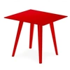 Image de Table d'Appoint Carrée "Bimix" 40cm Rouge