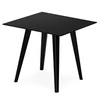 Image de Table d'Appoint Carrée "Bimix" 40cm Noir