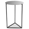 Image de Table d'Appoint Design "Zeliana" 79cm Noir
