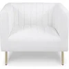 Image de Fauteuil Design "Taylor" 84cm Blanc