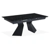 Image de Table à Manger Extensible "Sara" 180-260cm Noir