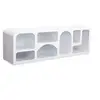 Image de Meuble TV Design "Troglodyte" 160cm Blanc