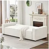 Image de Canape dangle droit fixe ALLURE 3 places en lin