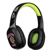 Image de Casque audio - Sans fil - - Stranger Things - Bluetooth 5.3 smartphones, tablettes - Microphone - Autonomie 30 h - Noir/jaune