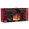 Image de Pack Gaming Rogue Drakkar Clavier + Souris + Casque + Tapis de souris Noir