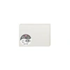 Image de 25 Cartes double Pollen - Gris perle - 110x155mm