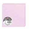 Image de Pack de 25 cartes pliées Pollen 135 x 135 mm Rose dragée
