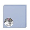 Image de Pack de 25 cartes pliées Pollen 135 x 135 mm Bleu Lavande