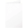 Image de 25 Cartes double Pollen - Blanc - 110x155mm