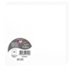 Image de Pack de 25 cartes pliées Pollen 135 x 135 mm Blanc