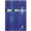 Image de Cahier musique 21x29,7 96 pages couverture bleue