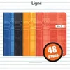 Image de Carnet Répertoire Piqué 14,8 x 21 cm 48 pages ligné