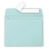 Image de Enveloppes - Format rectangle - 90x140mm - Pollen - Vert jade - 20 unités -