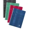 Image de Clairefontaine 68161C Cahier spirale A4 180p grands carreaux 90g assorti en occasion ou reconditionné