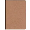 Image de Carnet brochure Age Bag A5 avec 192 pages lignées 14,8 x 21 cm Tabac