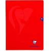 Image de Cahier de 96 pages Seyès Mimesys 24 x 32 cm Rouge