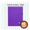 Image de Cahier grand format Mimesys A4 96 pages Violet