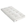 Image de Matelas futon 140x190 cm jacquart soutien non communique epaisseur 13 cm Non specifie zones housse de matelas