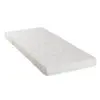 Image de Matelas mousse 90x190 cm dreamea accueil ferme soutien ferme epaisseur 10 cm 1 zones
