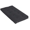 Image de Matelas Futon Latex Gris Anthracite 90 x 190 cm
