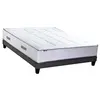 Image de Ensemble Matelas Ressort 7 zones + Mémoire de forme + Sommier BELLAGIO Fabriqué en France Dimensions - 140 x 190 cm