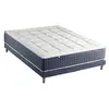 Image de Ensemble Matelas Ressort 7 zones + Mémoire de forme + Sommier KING STYLE Fabriqué en France Dimensions - 140 x 190 cm