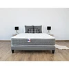 Image de Selenia Ensemble Sommier + Matelas Ressorts Ensachés MAT 7 zones de confort Sélenia 140 x 190 cm