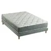 Image de Ensemble + matelas Ressort 7 zones Face Hiver/Eté différente HYGGE Fabriqué en France Dimensions - 140 x 190 cm