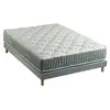Image de Ensemble + matelas Ressort 7 zones Face Hiver/Eté différente HYGGE Fabriqué en France Dimensions - 160 x 200 cm