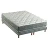 Image de Ensemble + matelas Ressort 7 zones Face Hiver/Eté différente HYGGE Fabriqué en France Dimensions - 2x80 x 200 cm