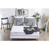Image de Selenia Ensemble Matelas 100% latex 3 zones NUDE et Sommier Blanc 140 x 190 cm
