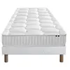 Image de Ensemble Matelas Ressorts Cosmos + Sommier 90x190 Sommier Blanc