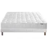 Image de Ensemble Matelas Ressorts COSMOS + Sommier - Made in France Dimensions - 140 x 190 cm, Sommier - Blanc
