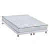 Image de Ensemble Matelas Ressorts Cosmos + Sommier 2x90x200 Sommier Blanc