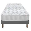Image de Ensemble Matelas Ressorts Fermes Biconiques Spectre + Sommier 90x190 Sommier Gris Chine