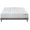 Image de Ensemble Matelas Ressorts Fermes Biconiques Spectre + Sommier 140x190 Sommier Gris Chine