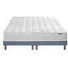 Image de Ensemble Matelas Ressorts Cosmos + Sommier 2x90x200 Sommier Bleu Denim