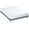Image de Selenia Ensemble Matelas Ressorts Fermes biconiques SPECTOS + Sommier Made in France - Sommier Vert céladon 90 x 190 cm