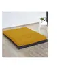 Image de Matelas futon latex couleur - ocre, dimensions - 160 x 200 cm