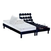 Image de Pack relaxation 100% latex 5 zones 85kg/m3 + couette + oreillers + sommier FABRICATION FRANCE 2x90 x 200 cm