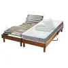 Image de Pack relaxation mémoire de forme + couette + oreillers + sommier FABRICATION France 2x70 x 190 cm