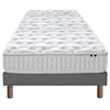 Image de Pack ASTRE Pack Matelas Ressorts + Sommier + Couette + Oreillers Made in France 90 x 190 cm