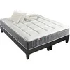 Image de Pack Matelas Ressort 7 zones + Sommier + couette + oreillers Fabriqué en France MAX 2x80 x 200